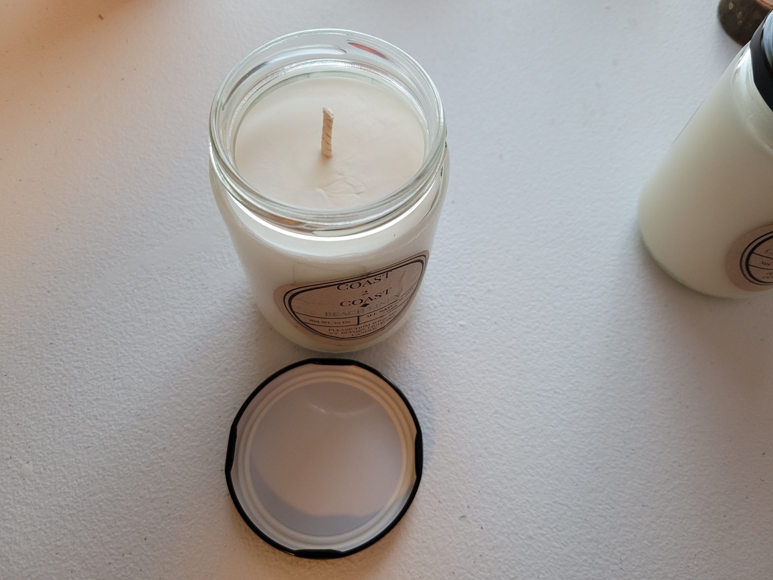 10oz candle glass jar